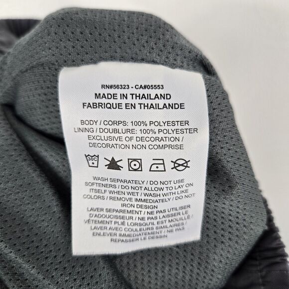 Nike Boys Size Small Lot of 2 Polyester Sweatpants Jogger Pants Black Gray - Picture 6 of 11